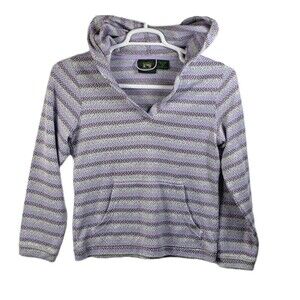 Stillwater Supply Co‎ Sweatshirt Womens Small Purple/ White Hoodie